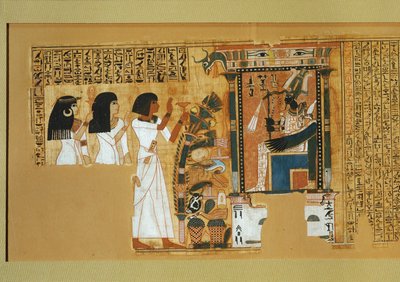 Dodenboek van de schrijver Nebqed, regering van ... door Egyptian 18th Dynasty