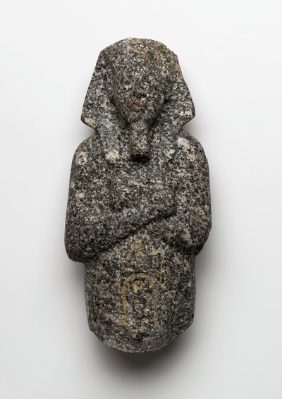 Ushabti van Akhenaten, uit Tell el-Amarna, Nieuwe Koninkrijk, ca. 1353-36 v.Chr. door Egyptian 18th Dynasty