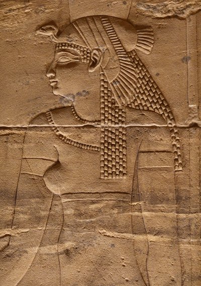 Koningin van Egypte, Philae Tempel door Egyptian 4th Dynasty