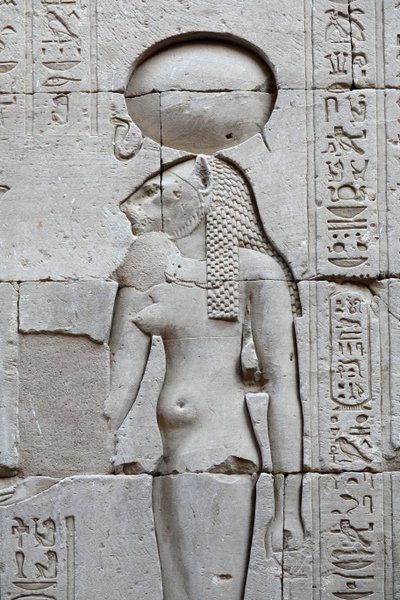 Sekhmet, Horus Tempel, Edfu door Egyptian Egyptian