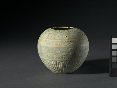 Mit Rahina vaartuig, 200-100 v.Chr. door Egyptian Ptolemaic Period