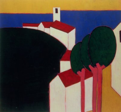 In de Luberon, 2000 door Eithne Contemporary Artist Donne