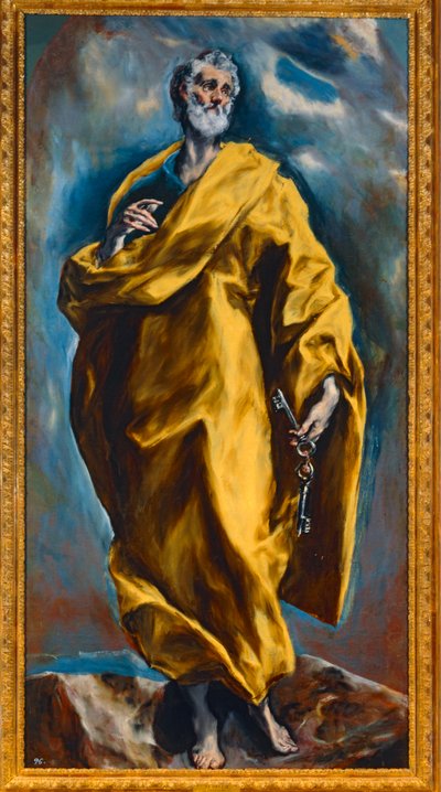 Sint Pieter (schilderij) door El (1541-1614) Greco