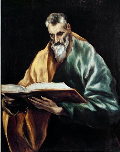 Apostel Sint Simon door El Greco