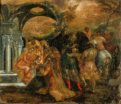 Aanbidding van de Wijzen door El Greco