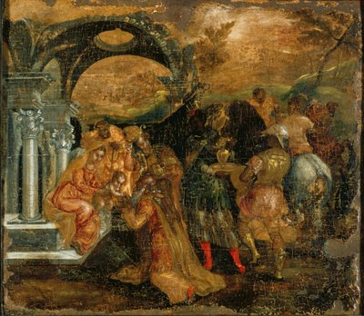 Aanbidding van de Wijzen door El Greco