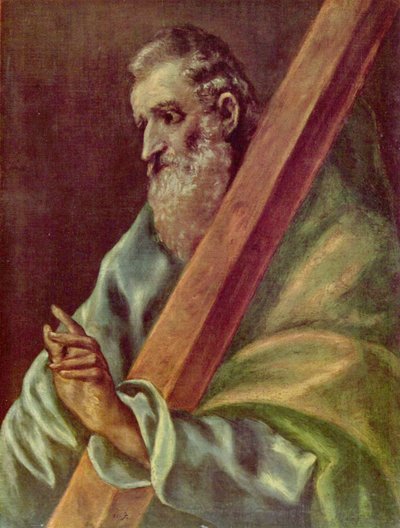 Apostel Sint-Andreas door El Greco