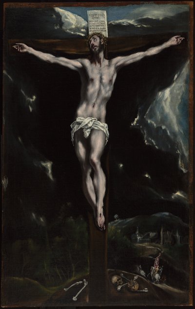 Christus aan het kruis door El Greco