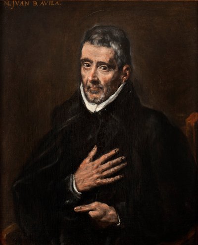 Portret van Juan de Ávila door El Greco