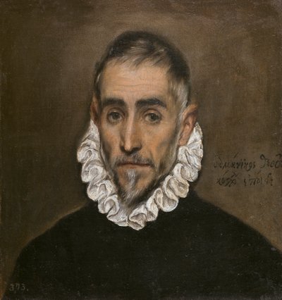 Portret van een onbekende heer, c.1594 door El Greco