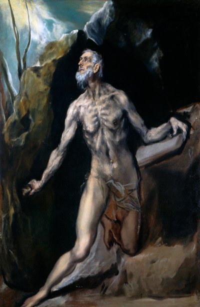 Heilige Jeroen door El Greco