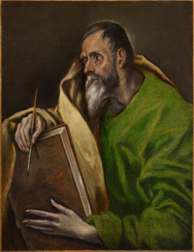 Sint-Lucas door El Greco