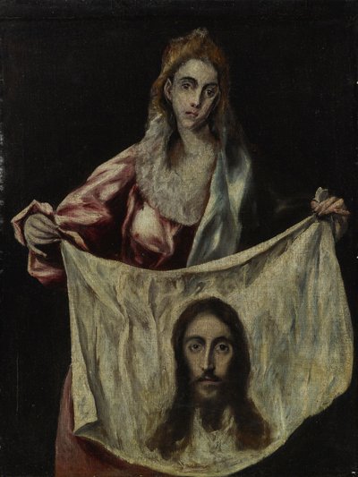 Veronica met de sluier door El Greco
