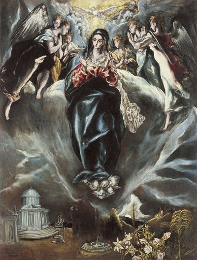 De Onbevlekte Ontvangenis, ca. 1608-1614 door El Greco