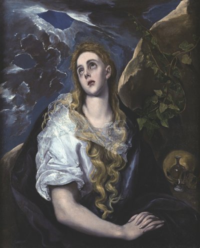 De boetvaardige Magdalena door El Greco