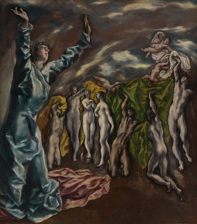 De Visie van Sint Jan door El Greco