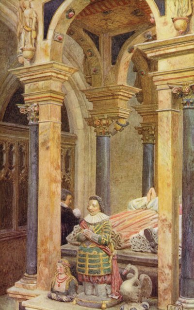 En denk niet aan de smalle ruimte tussen een wieg en een graf door Eleanor Fortescue Brickdale