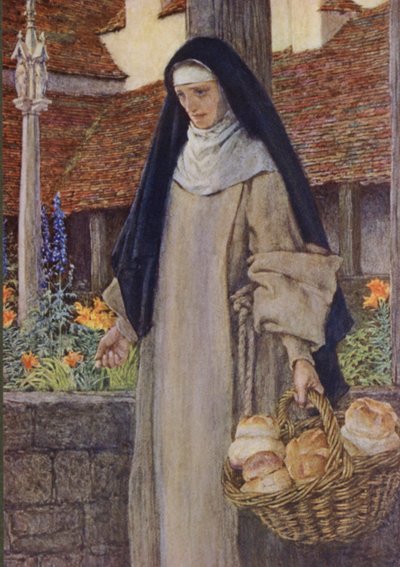 Illustratie voor Idylls Of The King door Alfred Lord Tennyson door Eleanor Fortescue Brickdale