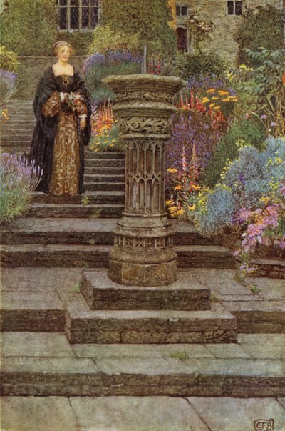 Zoals die tuinpracht die hier is, de bloemzoete gelijkenissen van jou door Eleanor Fortescue Brickdale
