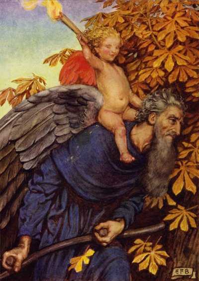 Liefde is niet de nar van de tijd door Eleanor Fortescue Brickdale
