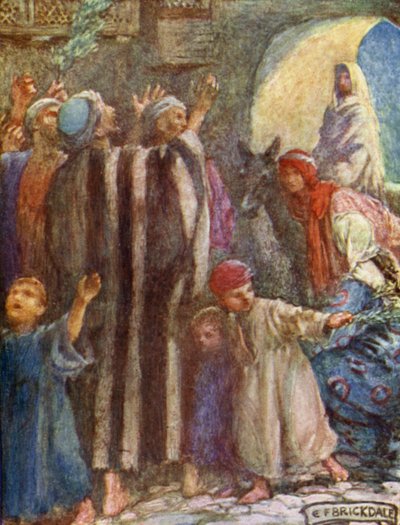De voortgang van de koning door Eleanor Fortescue Brickdale