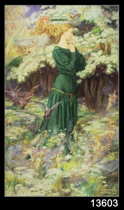 De Wereld van de Geliefde door Eleanor Fortescue Brickdale