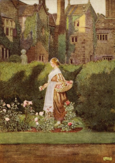 Er is een tuin in haar gezicht door Eleanor Fortescue Brickdale