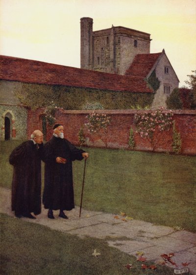 Niet gebonden aan de wereld door zorg om publieke faam of privé adem door Eleanor Fortescue Brickdale