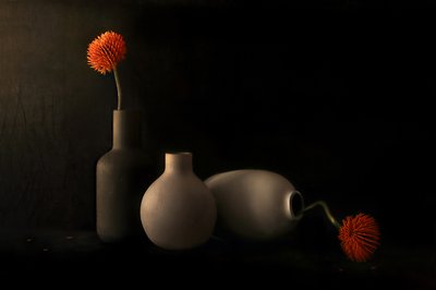 Stilleven met oranjebloesem door Elena Arjona