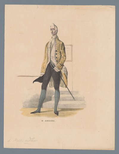 Mr. Deminière door Elias Spanier (attributed to)