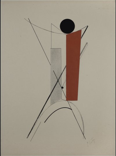 Proun door Eliezer Markowich Lissitzky
