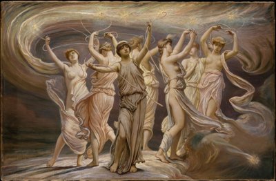 De Plejaden door Elihu Vedder