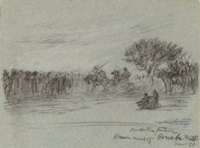 Nijlreis, Esneh, Egypte door Elihu Vedder