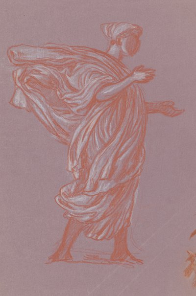 Staande figuur door Elihu Vedder
