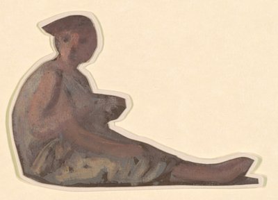Studie voor Griekse meisjes die baden, c. 1872 door Elihu Vedder