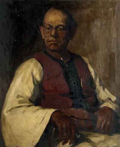 Portret van een Marokkaan, 1908 door Elinor Proby Adams