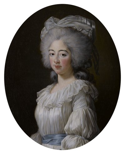 Portret van Marie Joséphine van Savoye (1753-1810), gravin van de Provence door Élisabeth Louise Vigée Le Brun
