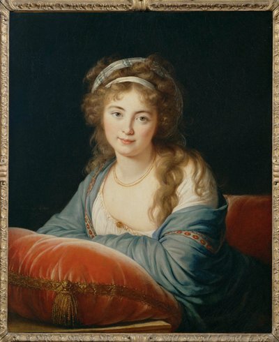 La comtesse Catherine Vassilievna Skavronskaia ... door Elisabeth Louise Vigee Lebrun