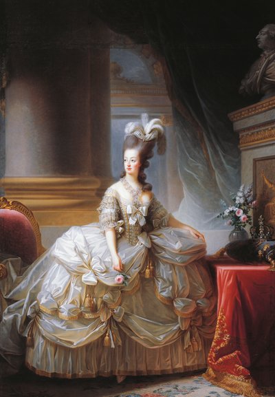 Portret van Marie Antoinette door Elisabeth Louise Vigee Lebrun