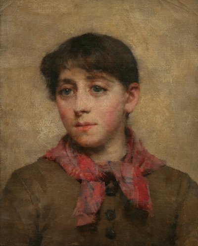 Een Newlyn Meisje door Elizabeth Adela Stanhope Forbes