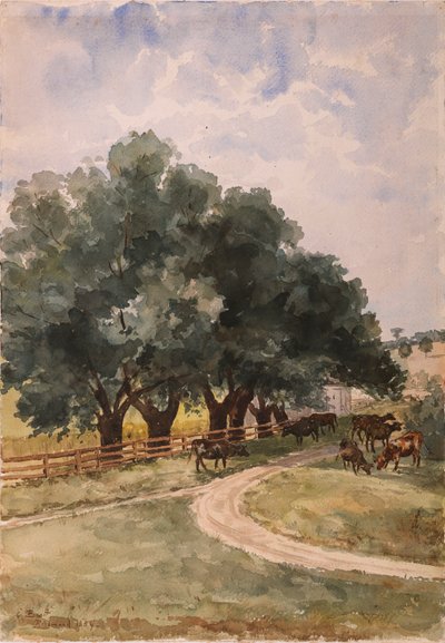 Richmond, 1884 door Elizabeth Boott Duveneck