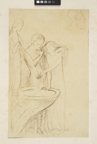 Ontwerpen en schetsen door Elizabeth Eleanor (1834 62) Siddal