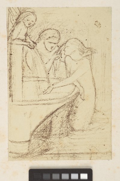 Ontwerpen en schetsen door Elizabeth Eleanor (1834-62) Siddal