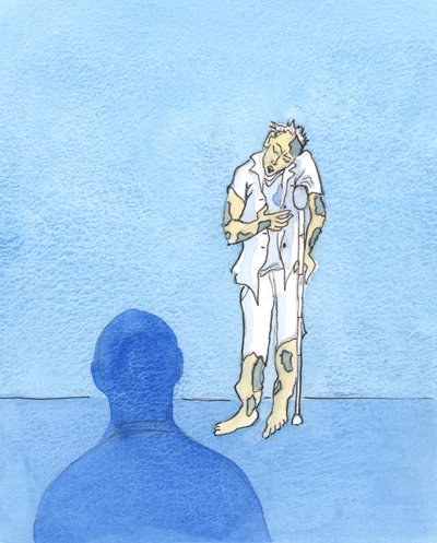 Een zeer zondig persoon is in een erbarmelijke staat, in Gods ogen, en in de 