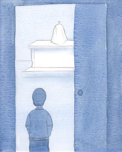 Als kind, en geen katholiek, herinner ik me dat iemand me toestond een kapel binnen te gaan en het tabernakel te zien door Elizabeth Wang