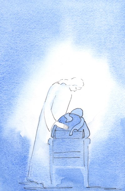 Tijdens de Paaswake boog Christus zich over mijn stoel, om te laten zien hoe verheugd Hij was door Elizabeth Wang