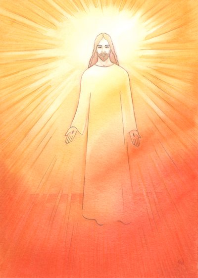 Christus is stralend en vreugdevol in Zijn Verrezen Leven door Elizabeth Wang