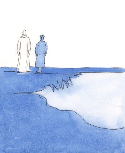 Christus herinnerde mij aan wat Hij mij lang geleden liet zien, als een herinnering voor ons allemaal, dat als iemand opzettelijk verkeerd doet, het is alsof hij de eerste stap zet op een weg die op het punt staat in te storten. door Elizabeth Wang