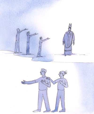 Christus ziet dat veel mensen vragen: "Wat kan de Kerk voor ons doen?" De Heer zou liever horen dat ieder van ons zegt: "Hoe kan ik de Heer en Zijn Kerk liefhebben en dienen? Wat kan ik doen om te helpen?" door Elizabeth Wang
