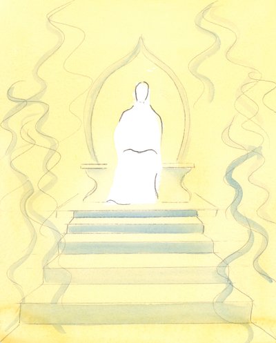 God de Vader woont in de Hemel te midden van het Vuur van glorie dat Hij is; en het is voor Zijn troon dat zielen voor oordeel worden gebracht door Elizabeth Wang